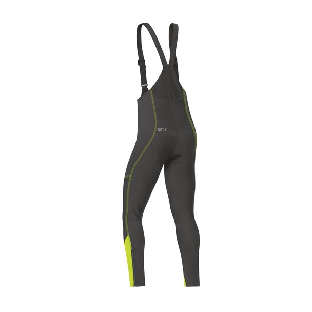 GORE C3 GWS Bib Tights+ black/neon yellow XL