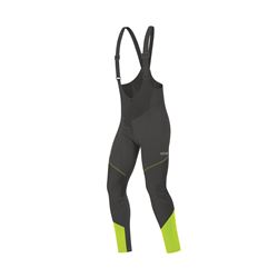 GORE C3 GWS Bib Tights+ black/neon yellow XL