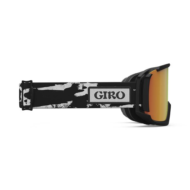 GIRO Revolt Black/White Stained Vivid Ember