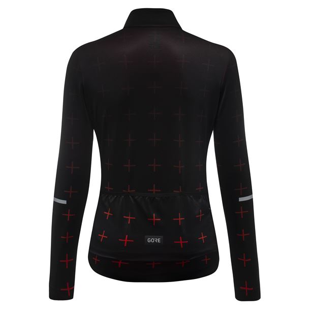 GORE Progress Thermo Jersey Womens black/fireball S/38