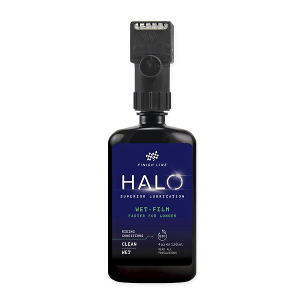 FINISH LINE HALO™ - WET Lubricant (10pcs) - 4oz/120ml - Bottle + Smart Luber™ + Display