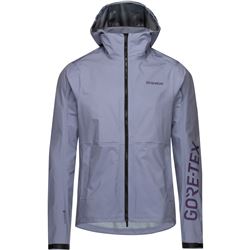 GORE LUPRA GORE-TEX Hooded Logo Jacket Mens amethyst grey/purple indigo L