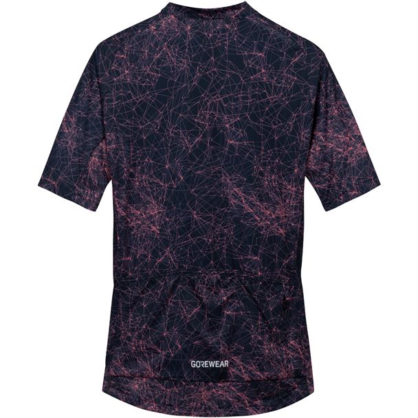 GORE Spirit Neuro Jersey Womens orbit blue/coral red L