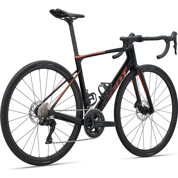 Defy Advanced 1 L Black/Helios Orange