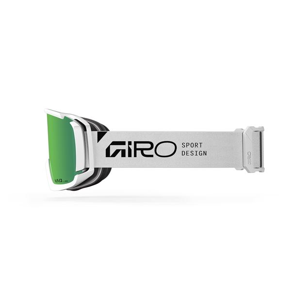 GIRO Revolt White Stacked-Vivid Emerald