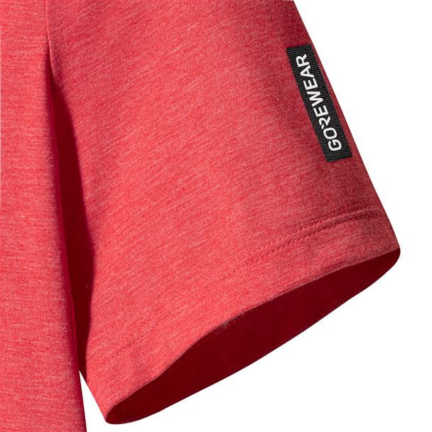 GORE Training Tee Womens coral red S