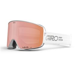 GIRO Axis White/Silver Stacked-Vivid Rose Gold/Vivid Infrared (2skla)