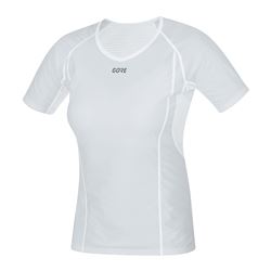 GORE M Women WS Base Layer Shirt light grey/white 38