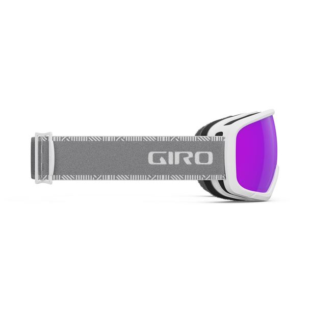 GIRO Millie White Grey Chute Vivid Pink