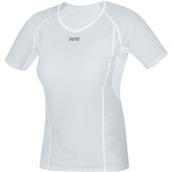 GORE M Women WS Base Layer Shirt-light grey/white-42