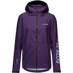 GORE LUPRA GORE-TEX Hooded Logo Jacket Womens purple indigo/amethyst grey S