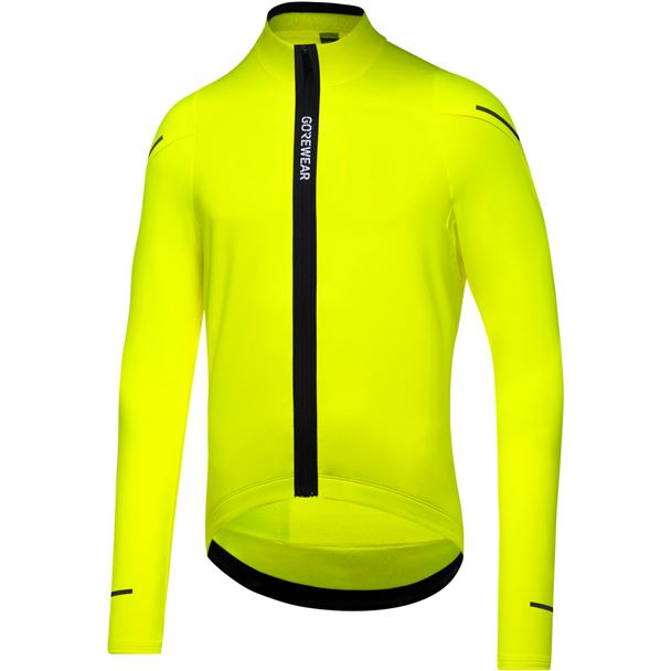 GORE SPINSHIFT Thermo Long Sleeve Jersey Mens neon yellow L