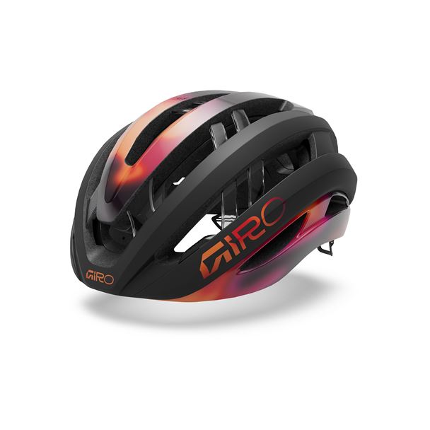 GIRO Aries Spherical Mat Black/Frequency Orange M