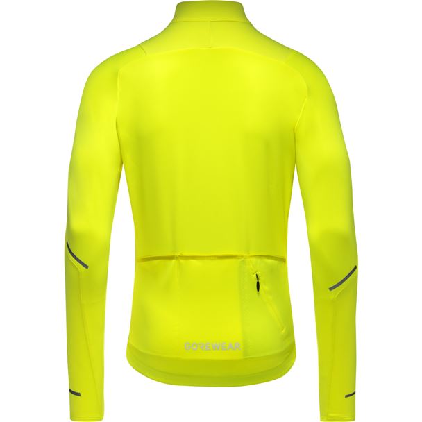 GORE SPINSHIFT Thermo Long Sleeve Jersey Mens neon yellow L