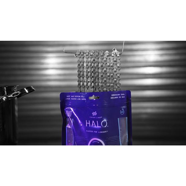 FINISH LINE HALO™ - HOT WAX Lubricant - 600g - Granular - Double-Boil Bag + Immersion Tool