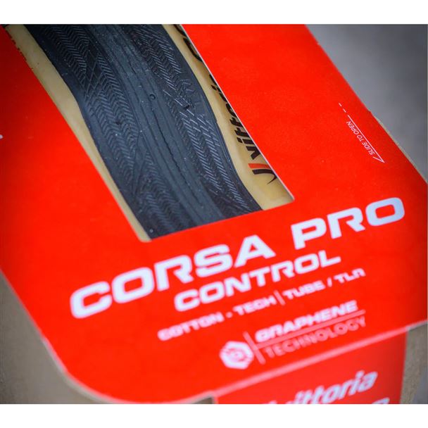 VITTORIA Corsa Pro Control 34-622 fold TLR cotton tan-blk-blk G2.0