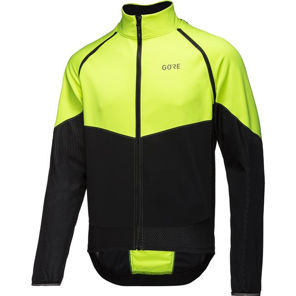 GORE Phantom Jacket Mens neon yellow / black M