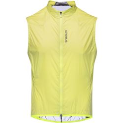 GORE Distance Windbreaker Vest Mens lime yellow XXL