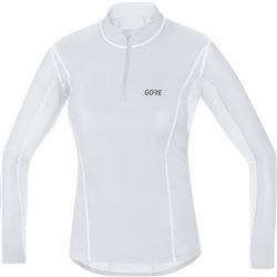 GORE M Women WS Base Layer Thermo Turtleneck-light grey/white-40