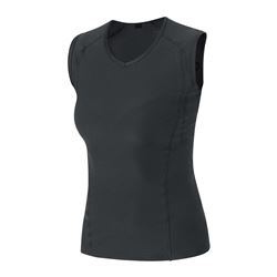 GORE M Women Base Layer Sleeveless Shirt black L