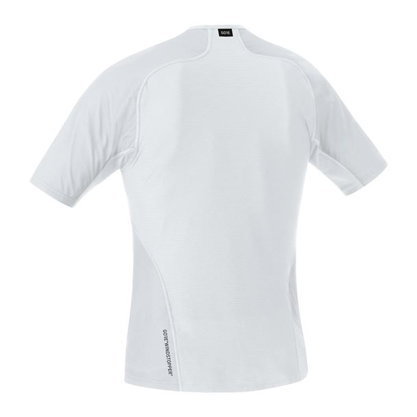 GORE M GORE® WINDSTOPPER® Base Layer Shirt light grey / white L