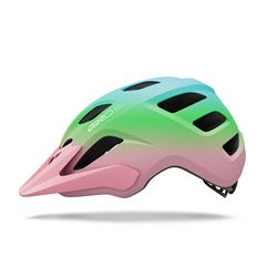 GIRO Tremor Child Mat Light Pink/Green Fade