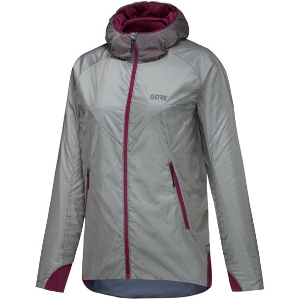 GORE R5 Wmn GTX I Insulated Jacket lab gray/process purple XS/36