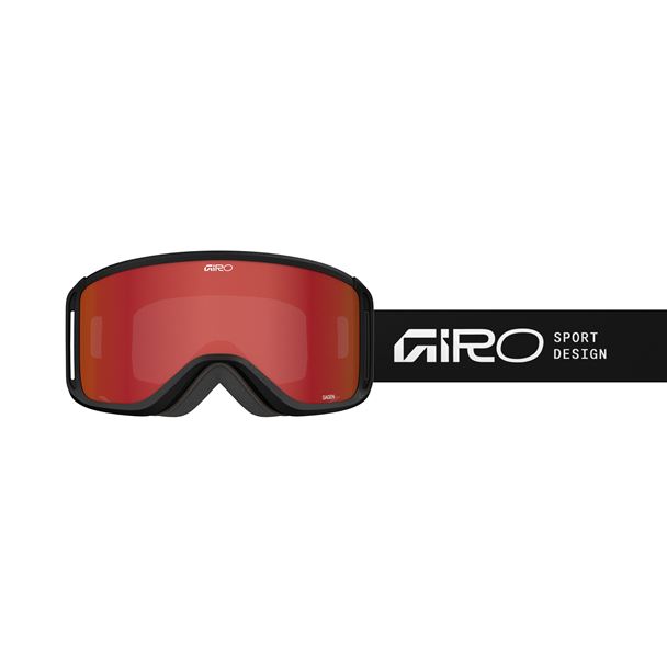 GIRO Sagen Black Stacked-Amber Scarlet/Yellow (2skla)