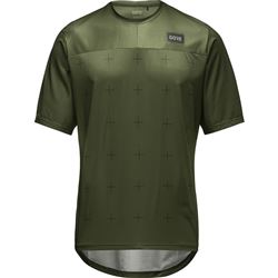 GORE TrailKPR Daily Shirt Mens utility green XL