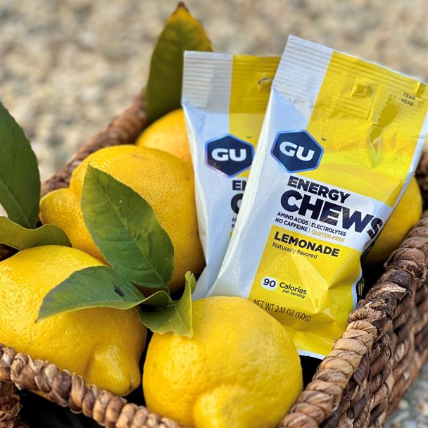 GU Energy Chews 60 g Lemonade 1 SÁČEK (balení 12ks)