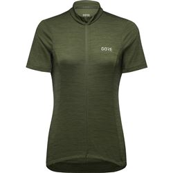 GORE C3 Wmn Jersey utility green 34