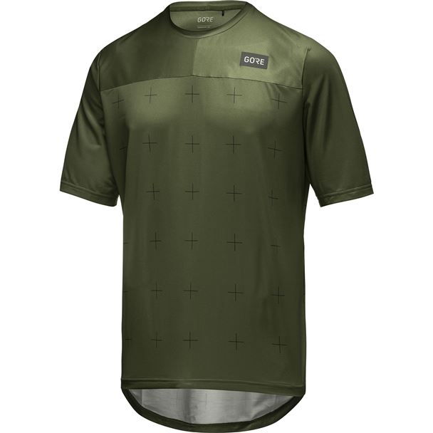 GORE TrailKPR Daily Shirt Mens utility green XL