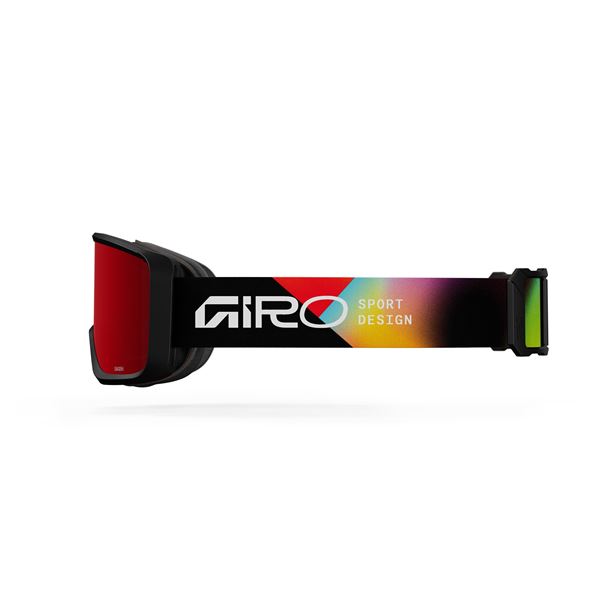 GIRO Sagen Black Angles-Amber Scarlet/Yellow (2skla)