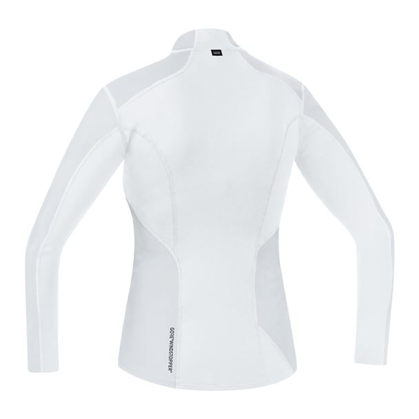 GORE M Wmn GWS BL Thermo Turtleneck-Light Grey/White-36