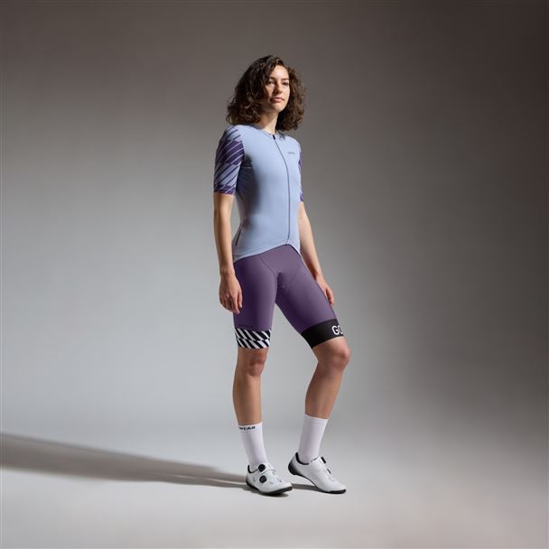 GORE SWIFTRIDE Optical Jersey Womens amethyst grey/purple indigo S