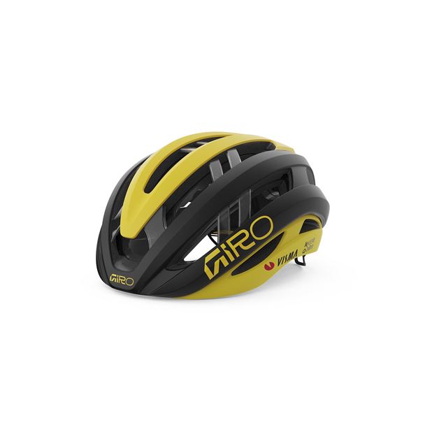 GIRO Aries Spherical Mat Black/Yellow Visma L