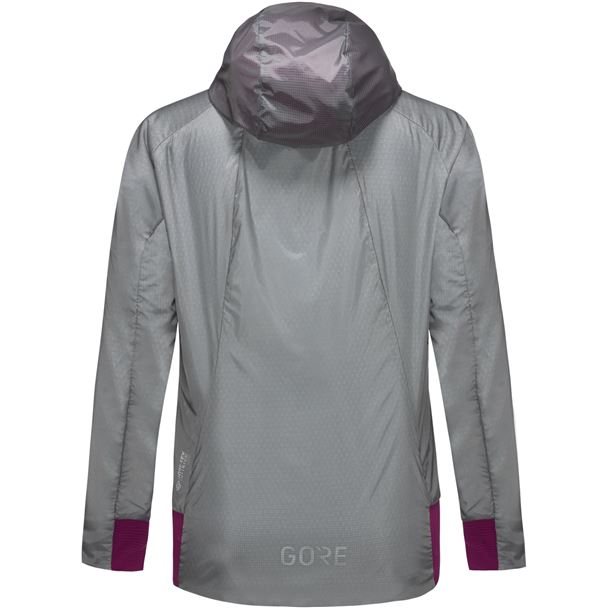 GORE R5 Wmn GTX I Insulated Jacket lab gray/process purple L/42