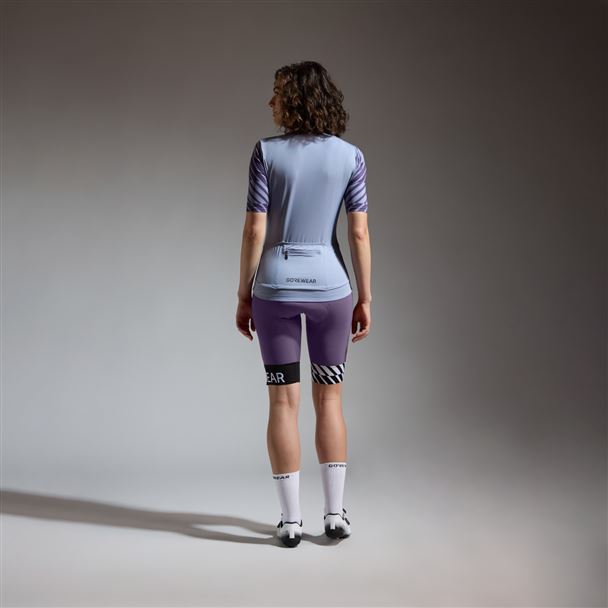 GORE SWIFTRIDE Optical Jersey Womens amethyst grey/purple indigo S