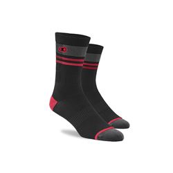 CRANKBROTHERS Icon MTB Sock Black/Red/Grey S/M