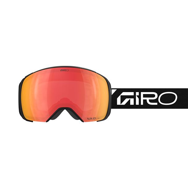 GIRO Comp Black Wordmark-Vivid Ember/Vivid Infrared (2skla)