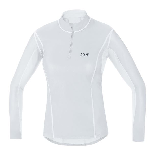 GORE M Wmn GWS BL Thermo Turtleneck-Light Grey/White-40