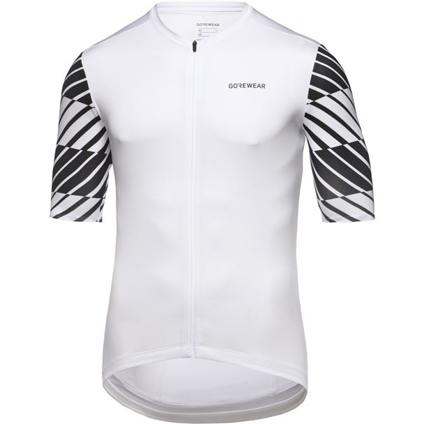 GORE SWIFTRIDE Optical Jersey Mens white / black XL
