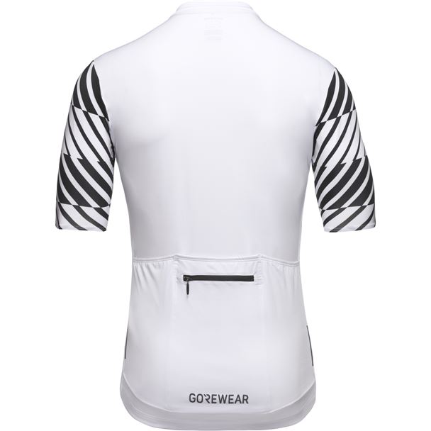GORE SWIFTRIDE Optical Jersey Mens white / black XL