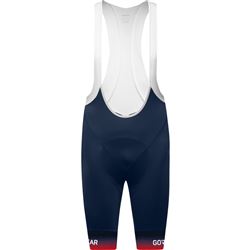 GORE Fade Bib Shorts+ orbit blue/fireball-M
