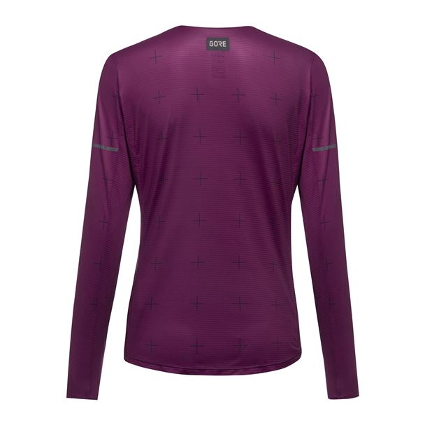 GORE Contest Long Sleeve Tee Womens process purple 38