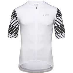 GORE SWIFTRIDE Optical Jersey Mens white / black L