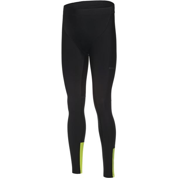 GORE SWIFTRIDE Thermo Tights Mens black/neon yellow L