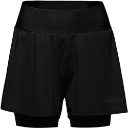 GORE CONCURVE 3” 2in1 Shorts Womens black L