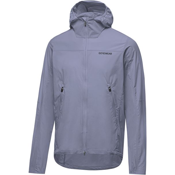 GORE FERNFLOW Hooded Windbreaker Mens amethyst grey XXL
