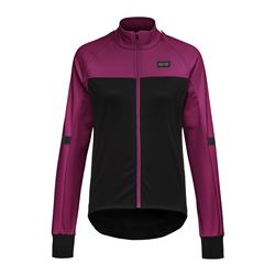 GORE Phantom Wmn Jacket black/process purple L/42